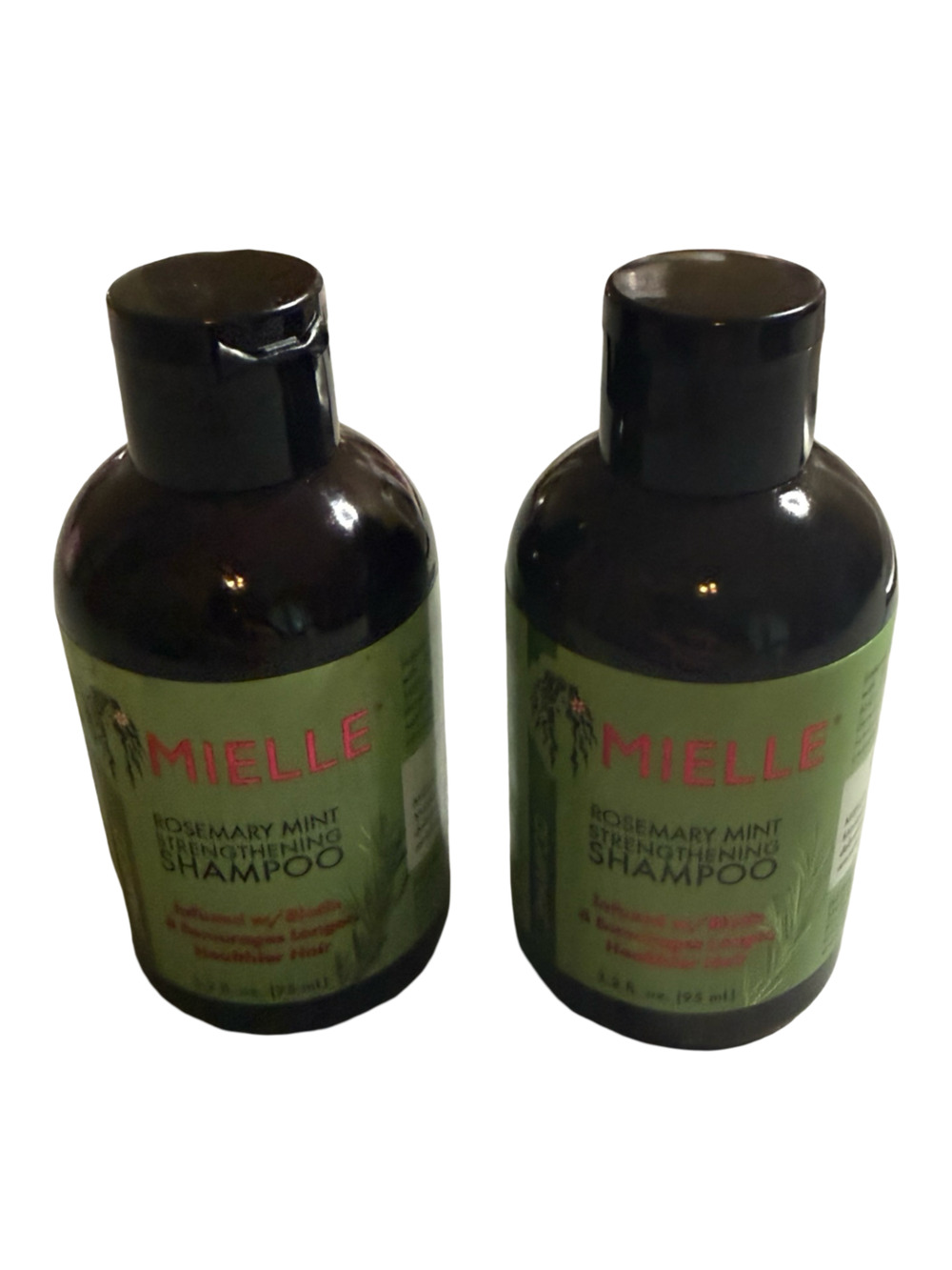 Set of 2 Mielle Rosemary Mint Strengthening Shampoo 3.2 fl oz